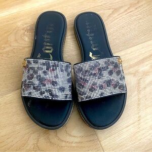 Juicy Couture Yummy Slides, Leopard